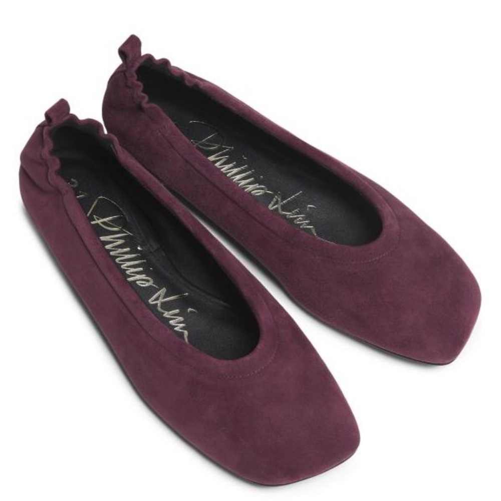 3.1 PHILLIP LIM ID suede ballet flats 37